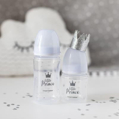 Canpol babies Royal Baby Easy Start Anti-Colic Bottle Little Prince 3m+ Μπιμπερό για παιδιά 240 ml