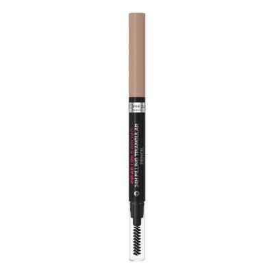 L&#039;Oréal Paris Infaillible Brows 24H Filling Triangular Pencil Μολύβι για τα φρύδια για γυναίκες 1 ml Απόχρωση 06 Dark Blonde