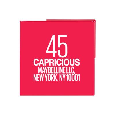 Maybelline Superstay Vinyl Ink Liquid Κραγιόν για γυναίκες 4,2 ml Απόχρωση 45 Capricious