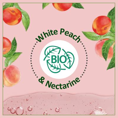 Le Petit Marseillais Extra Gentle Shower Gel Organic White Peach &amp; Organic Nectarine Αφρόλουτρο 400 ml