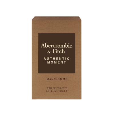 Abercrombie &amp; Fitch Authentic Moment Eau de Toilette για άνδρες 50 ml