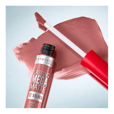 Rimmel London Lasting Mega Matte Liquid Lip Colour Κραγιόν για γυναίκες 7,4 ml Απόχρωση Blush
