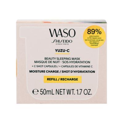 Shiseido Waso Yuzu-C Μάσκα προσώπου για γυναίκες Συσκευασία &quot;γεμίσματος&quot; 50 ml