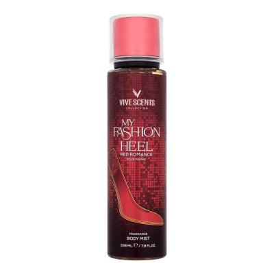 Vive Scents My Fashion Heel Red Romance Σπρεϊ σώματος για γυναίκες 236 ml
