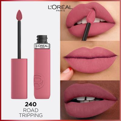 L&#039;Oréal Paris Infaillible Matte Resistance Lipstick Κραγιόν για γυναίκες 5 ml Απόχρωση 240 Road Tripping