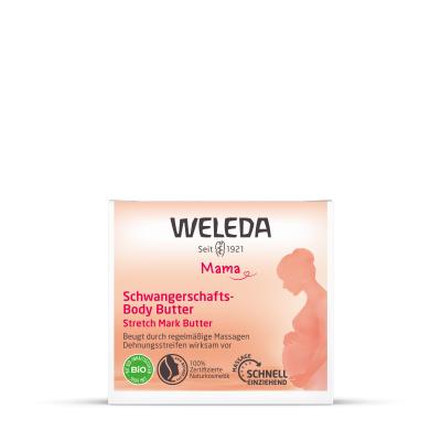 Weleda Mother Stretch Mark Body Butter Κυτταρίτιδα και ραγάδες για γυναίκες 150 ml