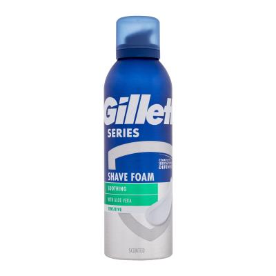 Gillette Series Sensitive Αφροί ξυρίσματος για άνδρες 200 ml