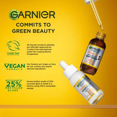 Garnier Skin Naturals Vitamin C Σετ δώρου Ορός προσώπου ημέρας Skin Naturals Vitamin C Brightening Super Serum 30 ml + Ορός προσώπου νύχτας Skin Naturals Vitamin C Brightening Night Serum 30 ml