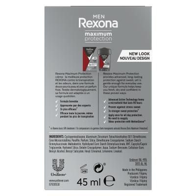 Rexona Men Maximum Protection Intense Sport Αντιιδρωτικό για άνδρες 45 ml