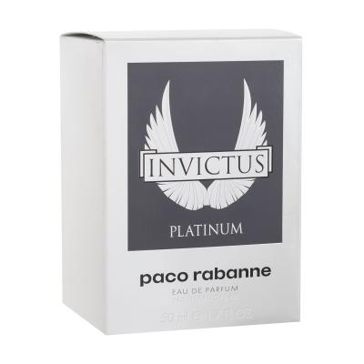 Paco Rabanne Invictus Platinum Eau de Parfum για άνδρες 50 ml ελλατωματική συσκευασία