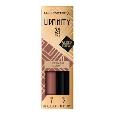 Max Factor Lipfinity 24HRS Lip Colour Κραγιόν για γυναίκες 4,2 gr Απόχρωση 185 Warm Glow