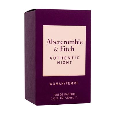 Abercrombie &amp; Fitch Authentic Night Eau de Parfum για γυναίκες 30 ml