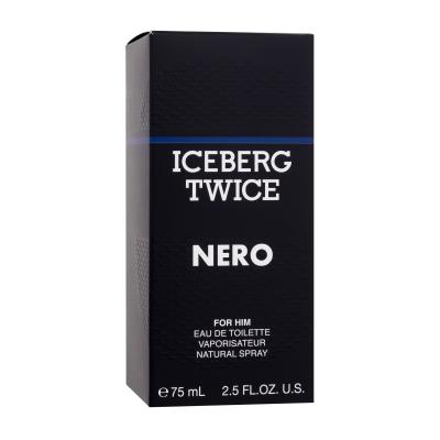 Iceberg Twice Nero Eau de Toilette για άνδρες 75 ml