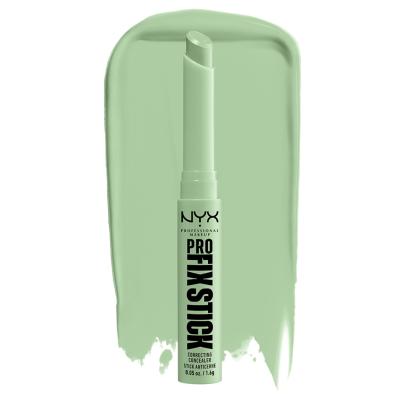 NYX Professional Makeup Pro Fix Stick Correcting Concealer Concealer για γυναίκες 1,6 gr Απόχρωση 0.1 Green