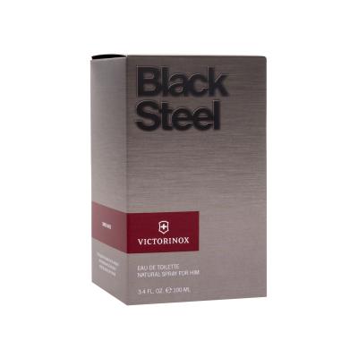 Victorinox Black Steel Eau de Toilette για άνδρες 100 ml