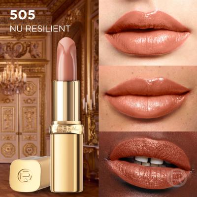 L&#039;Oréal Paris Color Riche Free the Nudes Κραγιόν για γυναίκες 4,7 gr Απόχρωση 505 Nu Resilient