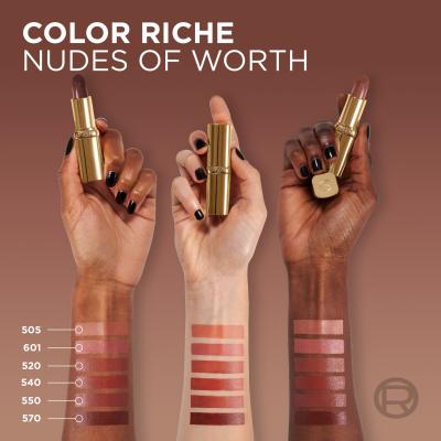 L&#039;Oréal Paris Color Riche Free the Nudes Κραγιόν για γυναίκες 4,7 gr Απόχρωση 550 Nu Unapologetic