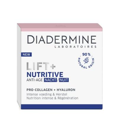 Diadermine Lift+ Nutri-Lifting Anti-Age Night Cream Κρέμα προσώπου νύχτας για γυναίκες 50 ml