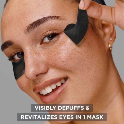 Garnier Skin Naturals Charcoal Caffeine Depuffing Eye Mask Μάσκα ματιών για γυναίκες 5 gr