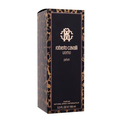 Roberto Cavalli Uomo Parfum για άνδρες 100 ml ελλατωματική συσκευασία