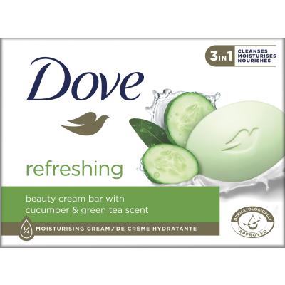 Dove Refreshing Beauty Cream Bar Στερεό σαπούνι για γυναίκες 90 gr