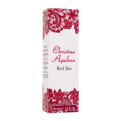 Christina Aguilera Red Sin Eau de Parfum για γυναίκες 75 ml