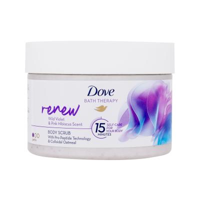 Dove Bath Therapy Renew Body Scrub Peeling σώματος για γυναίκες 295 ml