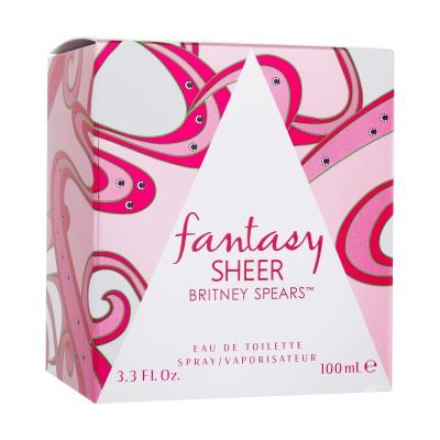 Britney Spears Fantasy Sheer Eau de Toilette για γυναίκες 100 ml