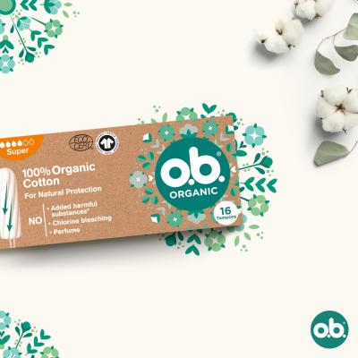 o.b. Organic Super Ταμπόν για γυναίκες Σετ