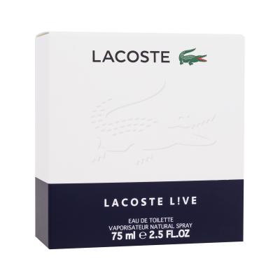Lacoste Live Eau de Toilette για άνδρες 75 ml