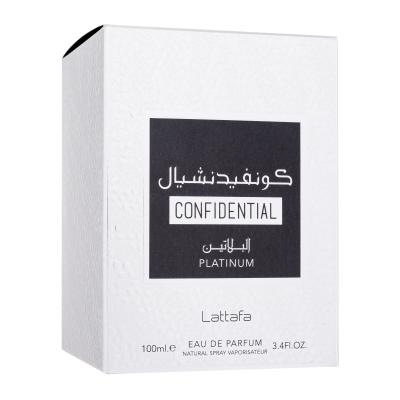 Lattafa Confidential Platinum Eau de Parfum 100 ml