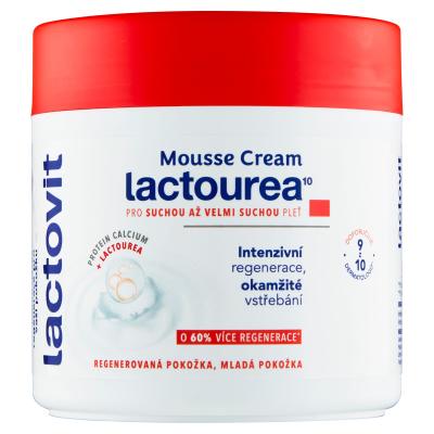 Lactovit LactoUrea Regenerating Mousse Cream Κρέμα σώματος για γυναίκες 400 ml