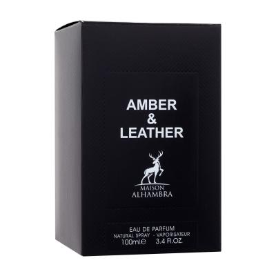 Maison Alhambra Amber &amp; Leather Eau de Parfum για άνδρες 100 ml