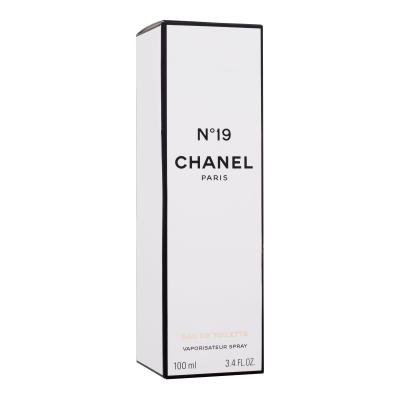 Chanel N°19 Eau de Toilette για γυναίκες 100 ml ελλατωματική συσκευασία