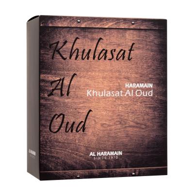 Al Haramain Khulasat Al Oudh Eau de Parfum για άνδρες 100 ml