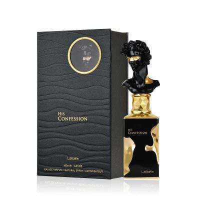Lattafa His Confession Eau de Parfum για άνδρες 100 ml