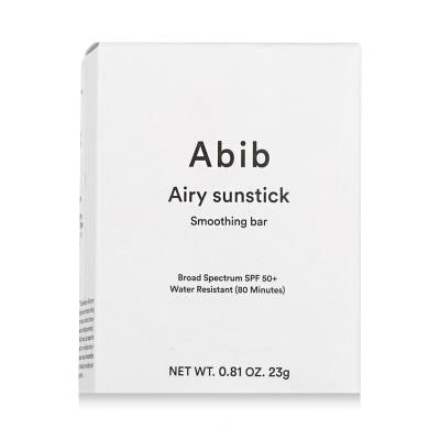 Abib Airy Sunstick SPF50+ Αντιηλιακό προϊόν προσώπου 23 gr