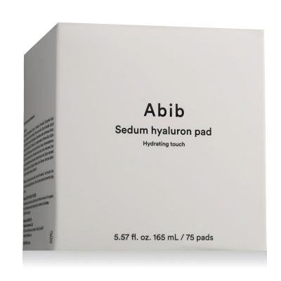 Abib Sedum Hyaluron Pad Καθαριστικά μαντηλάκια 165 ml