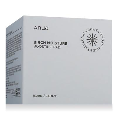 Anua Birch Moisture Boosting Pad Καθαριστικά μαντηλάκια 160 ml