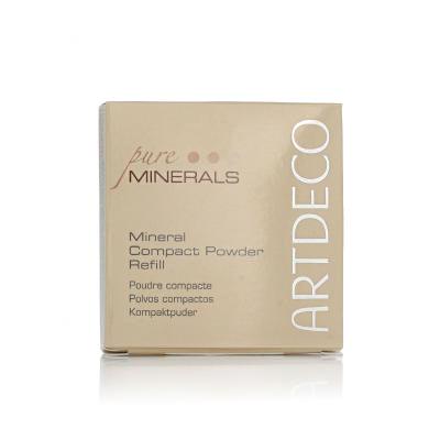 Artdeco Pure Minerals Mineral Compact Powder Πούδρα για γυναίκες Συσκευασία &quot;γεμίσματος&quot; 9 gr Απόχρωση 05 Fair Ivory