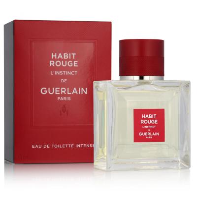 Guerlain Habit Rouge L&#039;Instinct Eau de Toilette για άνδρες 50 ml