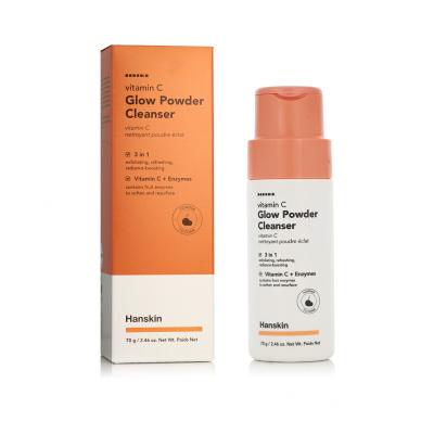 Hanskin Vitamin C Glow Powder Cleanser Γαλάκτωμα καθαρισμού 70 gr