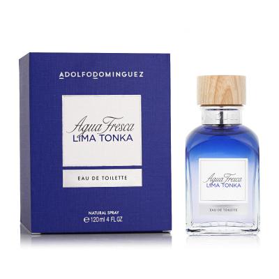Adolfo Dominguez Agua Fresca Lima Tonka Eau de Toilette για άνδρες 120 ml