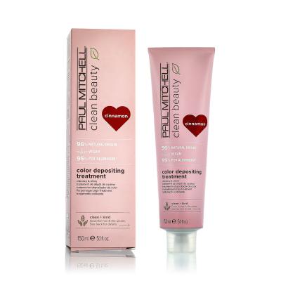 Paul Mitchell Clean Beauty Color Protect Color Depositing Treatment Μάσκα μαλλιών για γυναίκες 150 ml Απόχρωση Cinnamon