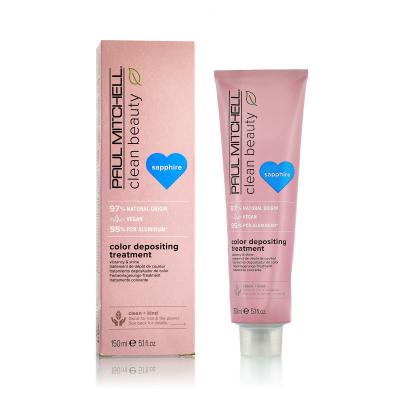 Paul Mitchell Clean Beauty Color Protect Color Depositing Treatment Μάσκα μαλλιών για γυναίκες 150 ml Απόχρωση Sapphire