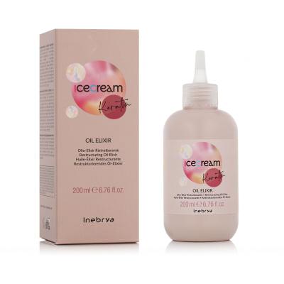 Inebrya Ice Cream Keratin Oil Elixir Μαλακτικό μαλλιών 200 ml