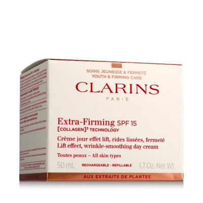 Clarins Extra-Firming Day Cream All Skin Types, SPF15 Κρέμα προσώπου ημέρας για γυναίκες 50 ml