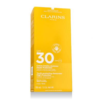 Clarins Sun Care Youth-Protecting Body Sunscreen SPF30 Αντιηλιακό προϊόν για το σώμα 150 ml