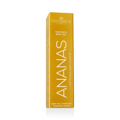 COCOSOLIS Suntan &amp; Body Oil Ananas Αντιηλιακό προϊόν για το σώμα για γυναίκες 110 ml