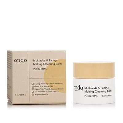 Ondo Beauty 36.5 PONG-PONG Multiacids &amp; Papaya Melting Cleansing Balm Κρέμα καθαρισμού 10 ml